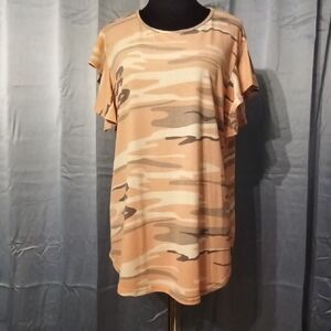 Camouflage Short Sleeve Women's Tee